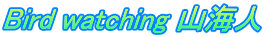 Bird watching 山海人